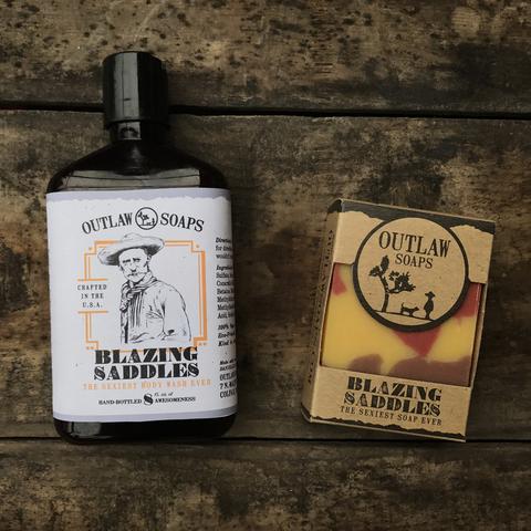 Blazing Saddles Body Wash: the sexiest body wash ever
